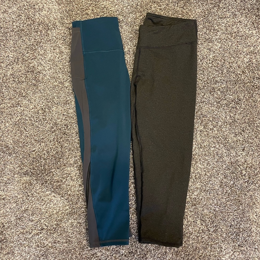 Fabletics and Champion Crop Leggings